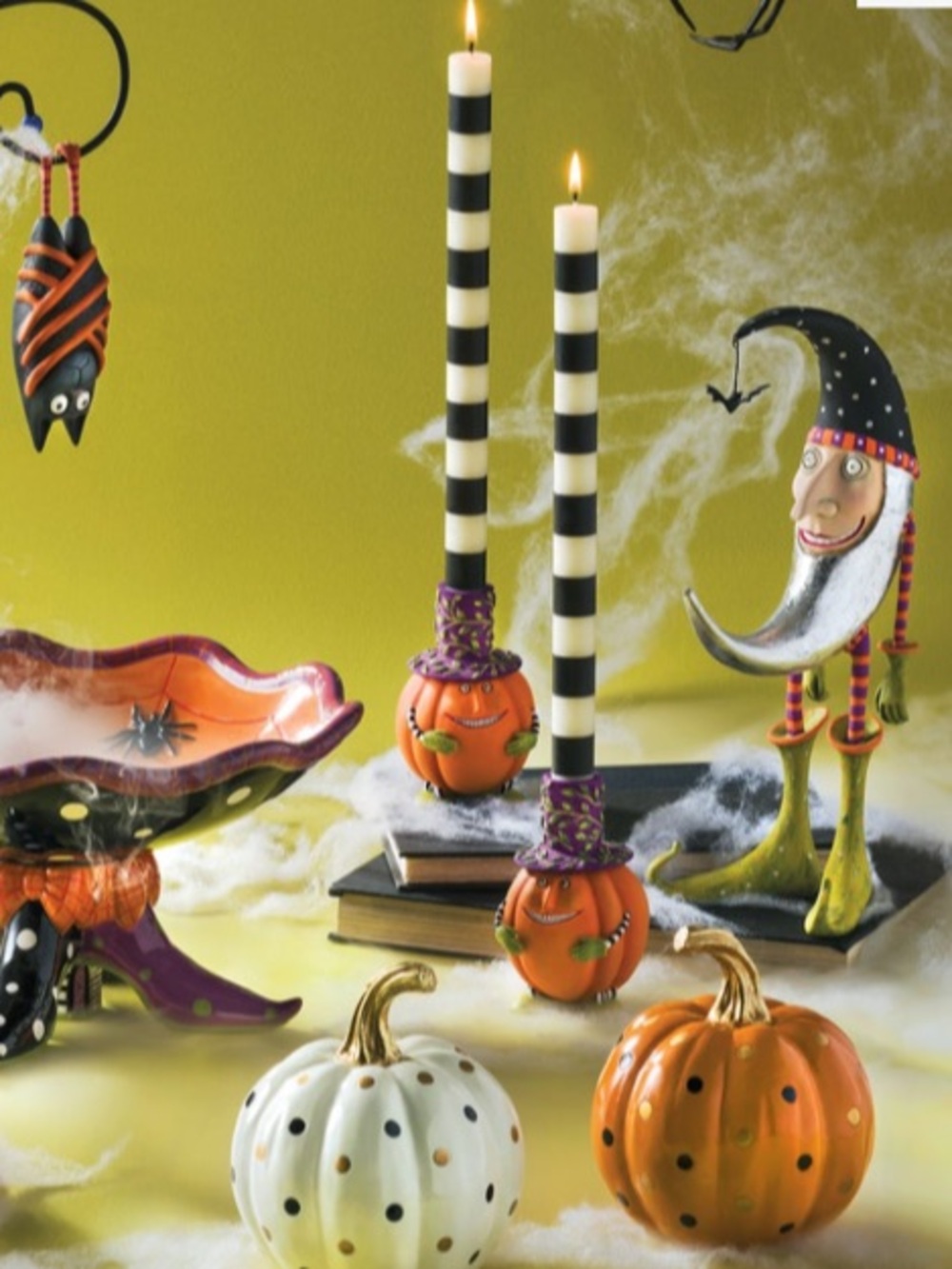 Mackenzie-Childs Dotty Pumpkin Orange. New in Box. - Picture 3 of 3